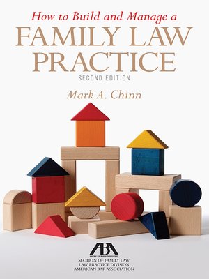 cover image of How to Build and Manage a Family Law Practice